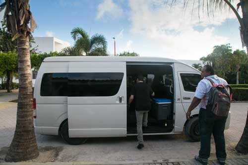 Costa Maya Chacchoben Excursion Vans